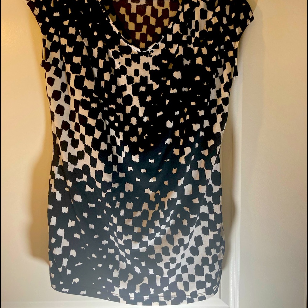 Worthington Black and White Blouse